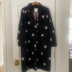 A Ec Les Filles long coat size XL